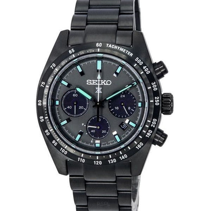 Reloj Seiko Prospex Speedtimer The Black Series Cronógrafo Solar SSC917P1 100M para hombre