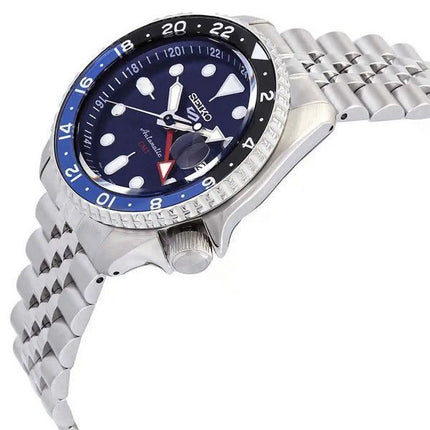 Seiko 5 Sports Blueberry GMT SKX Reinterpretación automática SSK003 SSK003K1 SSK003K 100M Reloj para hombre