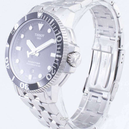 Tissot T-Sport Seastar T 120.407.11.051.00 T1204071105100 Powermatic 80 300M reloj de caballero