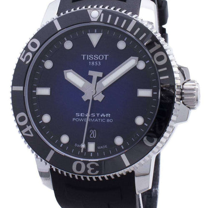 Tissot T-Sport Seastar 1000 T120.407.17.041.00 T1204071704100 Reloj Powermatic 80 Automatic 300M para hombre.