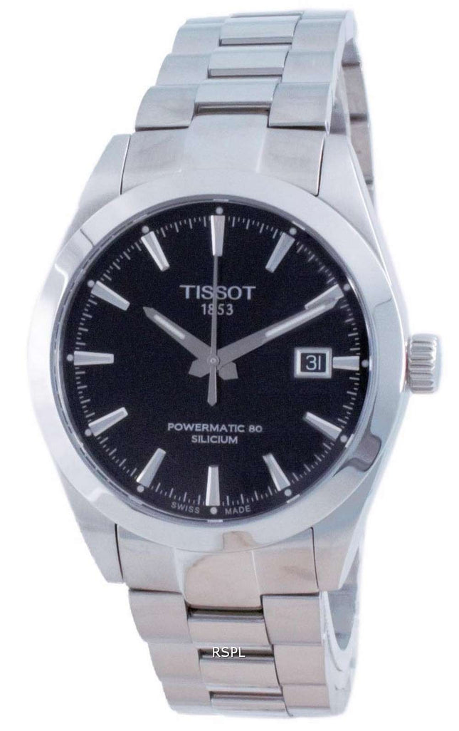 Tissot T-Classic Gentleman Powermatic 80 Silicium Automatic T127.407.11.051.00 T1274071105100 100M Reloj para hombre