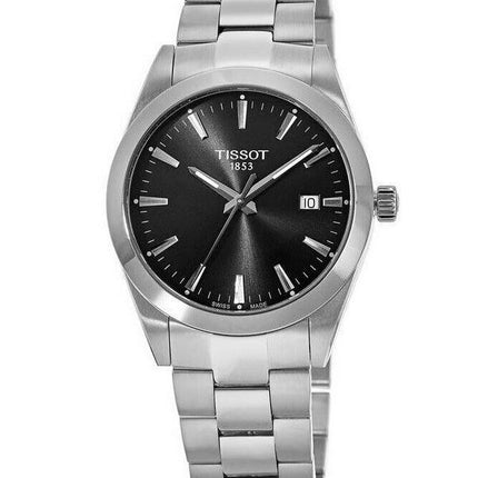 Reloj Tissot Gentleman Quartz T127.410.11.051.00 T1274101105100 100M para hombre