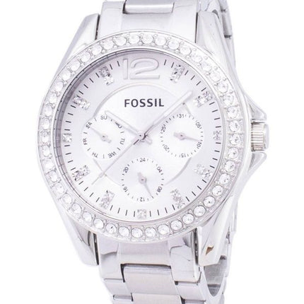 Refurbished Fossil Riley Multifunction Crystal Dial ES3202 Womens Watch