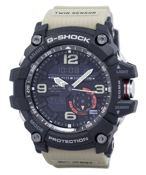 Reloj Casio G-Shock Mudmaster analógico digital con correa de resina y esfera negra de cuarzo GG-1000-1A5 200M para hombre reaco