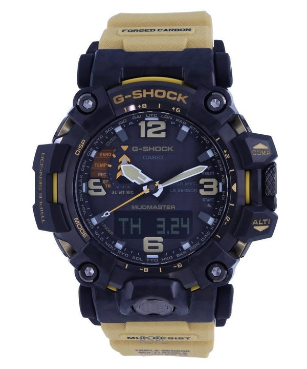 Reloj Casio G-Shock Mudmaster analógico digital Tough Solar GWG-2000-1A5 200M para hombre reacondicionado