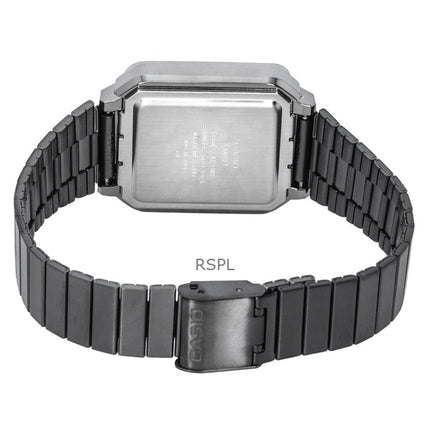 Reloj unisex Casio Vintage Digital de acero inoxidable de cuarzo A120WEGG-1B reacondicionado