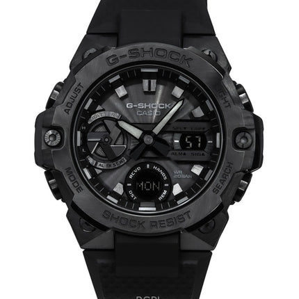 Reloj Casio G-Shock G-Steel analógico digital con correa de resina, esfera negra, resistente al agua, GST-B400BB-1A, 200 m, para hombre, reacondicionado