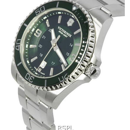 Reloj Victorinox Maverick con esfera verde cuarzo 241934 100M para hombre