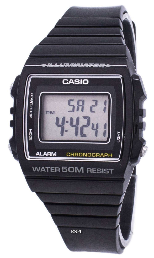 Reloj Unisex Casio Digital alarma cronógrafo W-215H-1AVDF W-215H-1AV