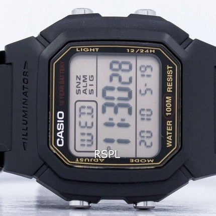 Reloj Casio Digital alarma iluminador W-800HG-9AVDF W-800HG-9AV varonil