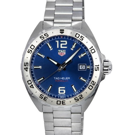 Reloj para hombre Tag Heuer Formula 1 de acero inoxidable con esfera azul y cuarzo WAZ1118.BA0875 200M