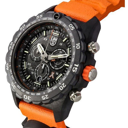 Luminox Bear Grylls Survival Master Series Cronógrafo Esfera negra Cuarzo Diver's XB.3749 300M Reloj para hombre con brújula