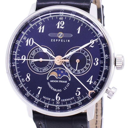 Reloj para hombre Zeppelin Series LZ 129 Hindenburg Germany Made 7036-3 70363