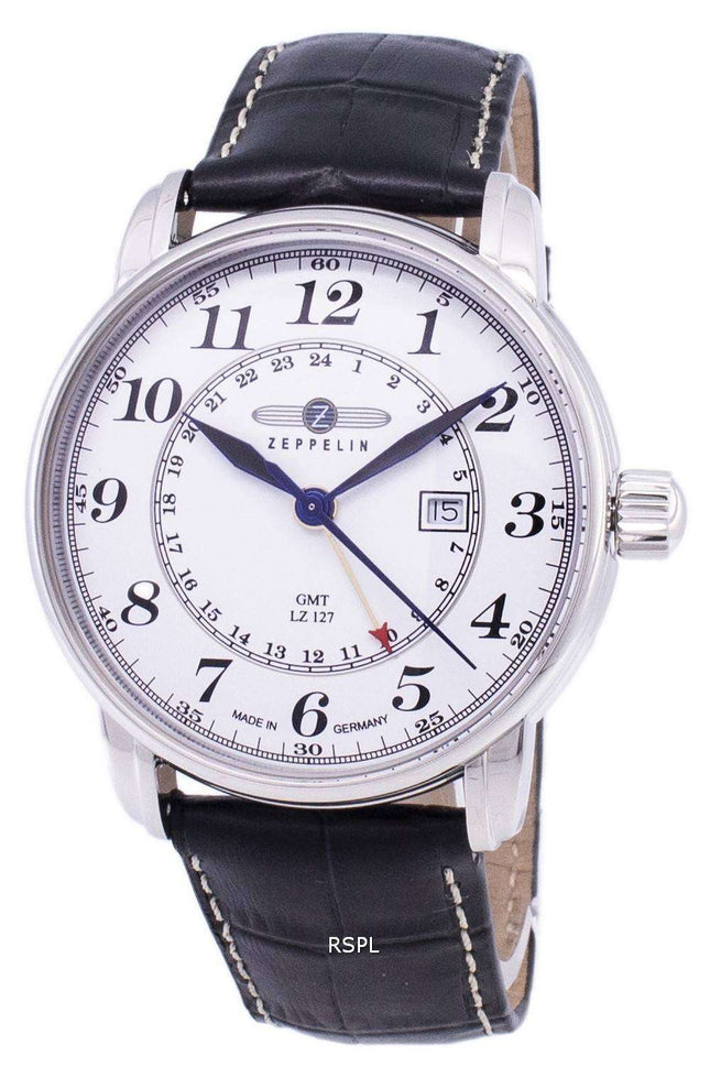 Zeppelin serie LZ127 Graf Alemania hizo 7642-1 76421 Watch de Men