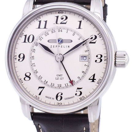 Zeppelin serie LZ127 Graf Alemania hizo 7642-5 76425 Watch de Men