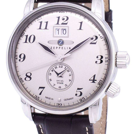 Zeppelin serie LZ127 Graf Alemania hizo 7644-5 76445 Watch de Men