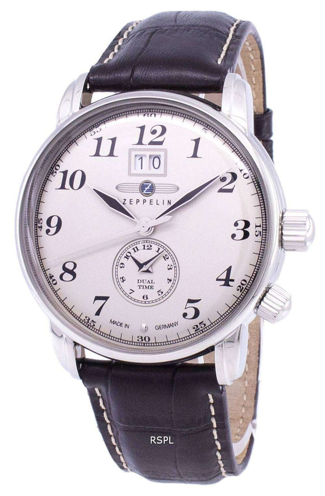 Zeppelin serie LZ127 Graf Alemania hizo 7644-5 76445 Watch de Men