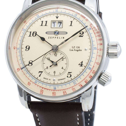 Zeppelin LZ126 Los Angeles 8644-5 86445 Reloj de pulso de cuarzo para hombre