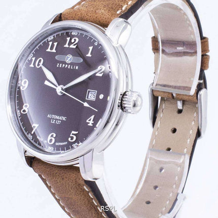 Serie de Zeppelin LZ127 Graf 8656-3 Alemania 86563 hecho Watch de Men