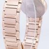 Reloj Bulova moderno 97 P 132 diamantes Acentos cuarzo mujer