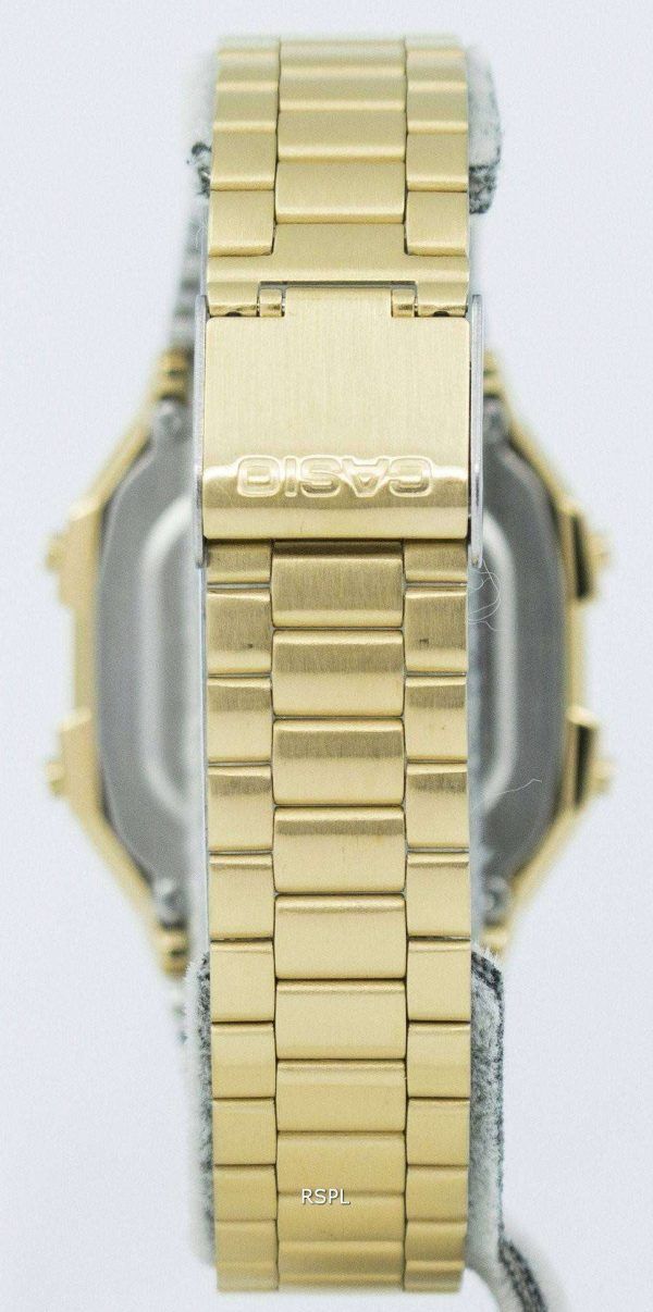 Reloj Casio A-178wga-1a Hombre Vintage Digital Dorado Alarma