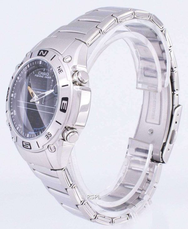 Reloj Casio Analógico Digital pesca engranaje mundial tiempo AMW 703D-1AVDF AMW-703D 1AV de los hombres