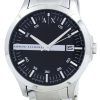 Armani Exchange negro acero inoxidable AX2103 reloj de hombres