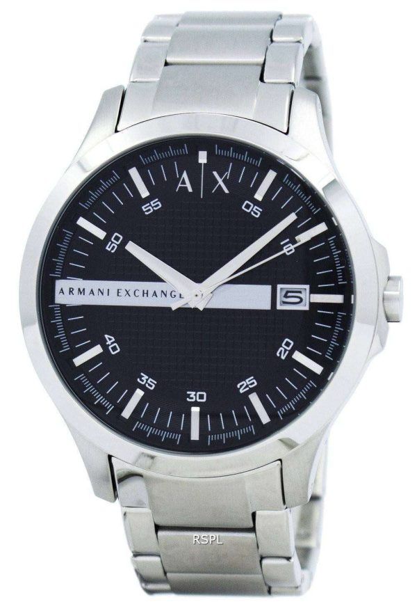 Armani Exchange negro acero inoxidable AX2103 reloj de hombres