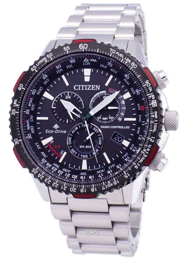 Ciudadano Promaster Eco-Drive Radio controlado Cron√≥grafo 200M CB5001-57E reloj de Men