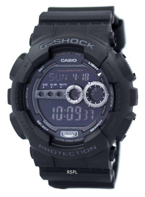 Reloj Casio G-Shock GD-100-1 dorm GD-100-1BD Varonil de GD-100-1B