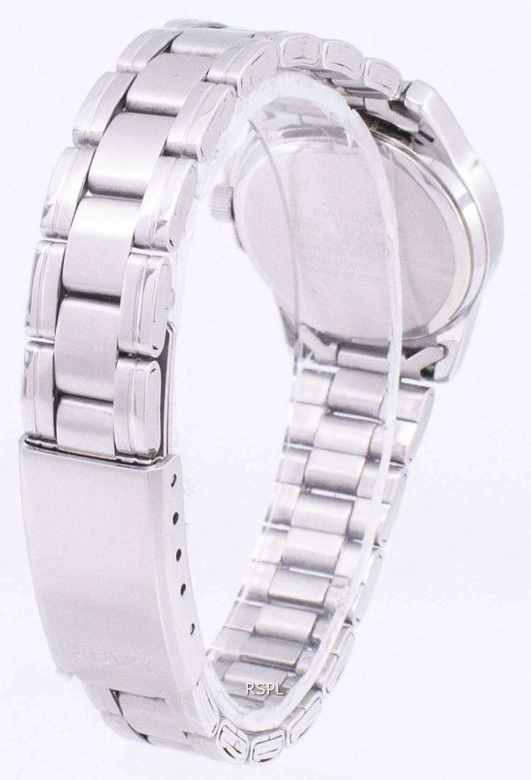 Reloj Casio analógico cuarzo esfera blanca LTP-1215A-7ADF LTP-1215A-7A de la mujer