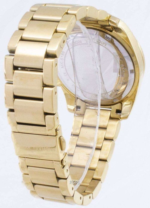 Reloj Michael Kors pista oro ostentación Cronógrafo MK5166 de las mujeres