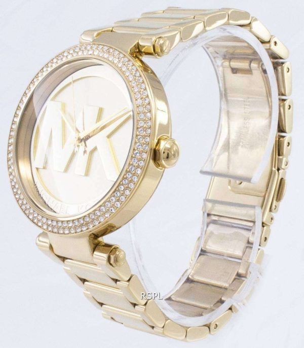 Michael Kors Parker cristales Logo MK MK5784 reloj de mujeres