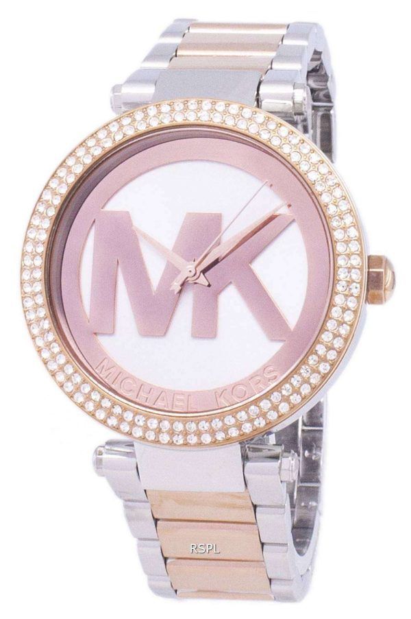 Michael Kors Parker diamante Acentos cuarzo MK6314 Watch de Women