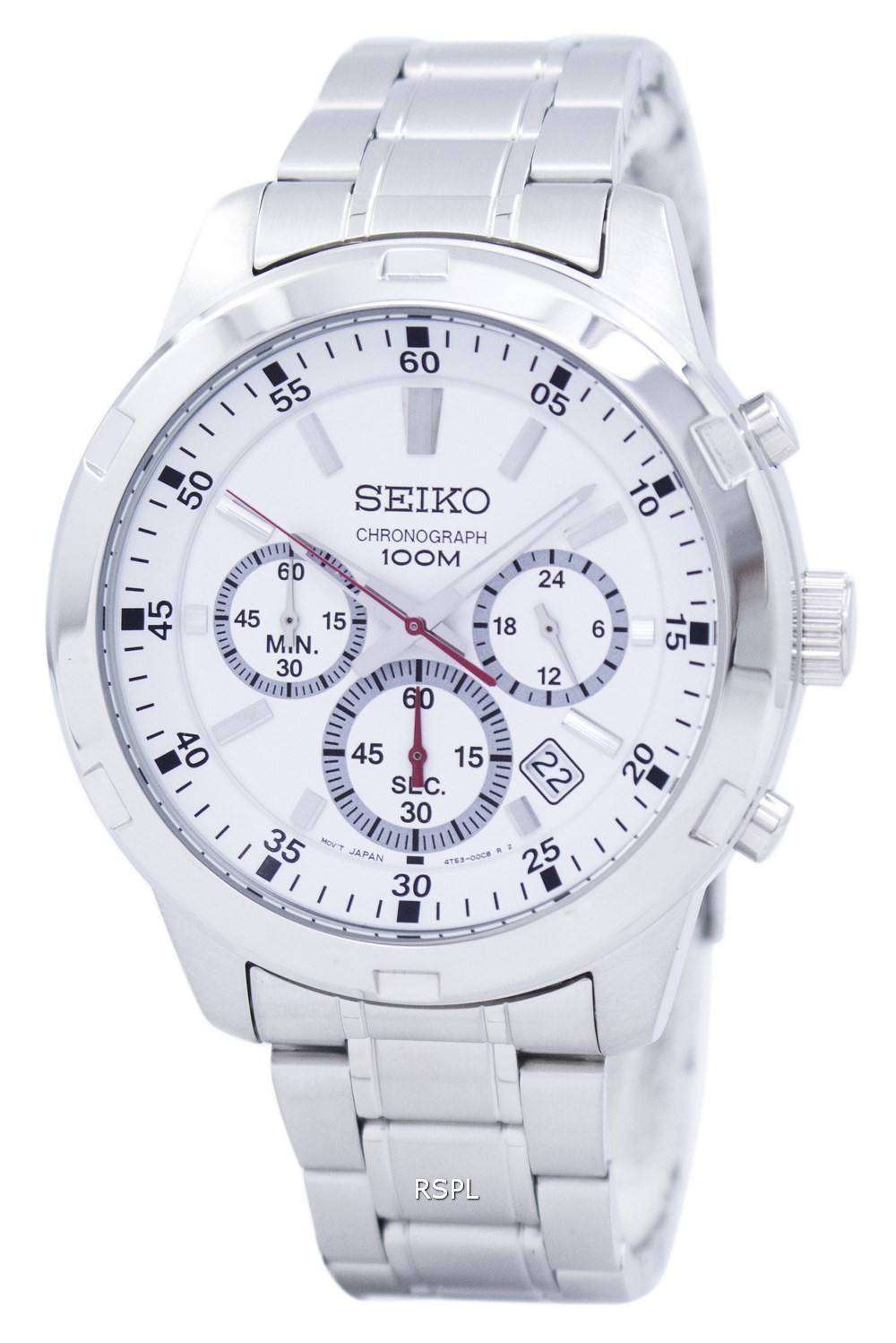 Seiko Neo deportes reloj cron grafo de cuarzo SKS601 SKS601P1