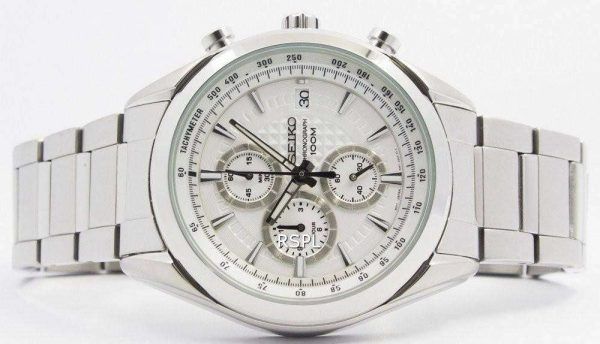 Reloj de cuarzo Seiko cron√≥grafo SSB173P1 SSB173P hombres