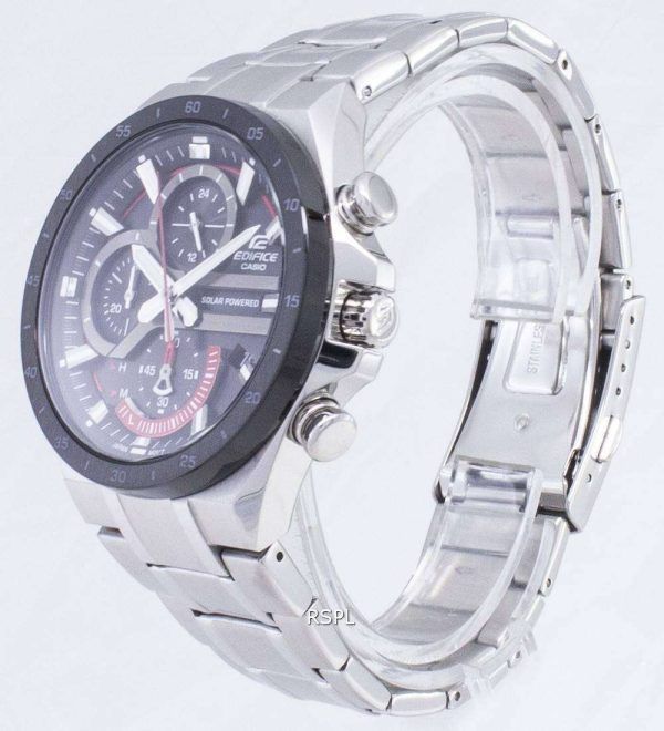 Reloj Casio Edifice EQS-920DB-1AV EQS920DB1-AV Solar Cronógrafo hombres