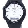 Reloj Casio doble hora alarma de cuarzo analógico Digital AW - 90H - 7EV AW90H - 7EV de los hombres