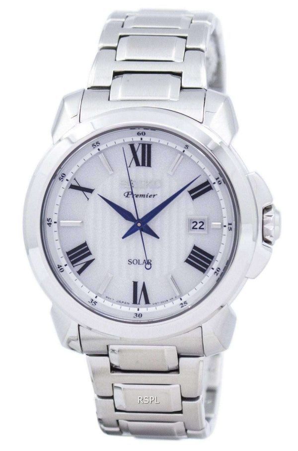 Reloj Seiko Premier SNE453 Solar SNE453P1 SNE453P hombre