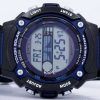 Reloj Casio Tough Solar iluminador marea gráfico Luna fase Digital W-S210H-1AV hombre