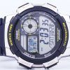 Casio Illuminator hora mundial alarma AE-1000W-2AV AE1000W-2AV reloj de caballero