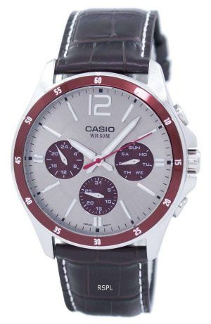 Reloj Casio Enticer cuarzo analógico MTP-1374L-7A1VDF MTP1374L-7A1VDF para hombre