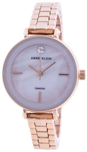 Reloj Anne Klein 3386LGRG Quartz Diamond Accents para mujer