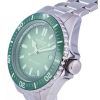 Reloj Edox SkyDiver Diver de acero inoxidable con esfera verde automático 801203VMVDN1 1000M para hombre