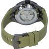 Edox Delfin Mecano Green Skeleton Dial Automatic Diver's 85303357GNCAVVONB 200M Reloj para hombre