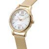 Citizen Eco-Drive Rose Gold Tone Acero inoxidable Madreperla EM0892-80D Reloj para mujer