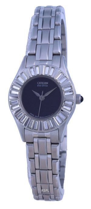 Reloj Citizen Eco Drive para mujer de la colección Crystal EW5375-57E