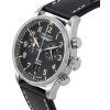 Iron Annie Flight Control Cronógrafo Esfera negra Cuarzo 51862 Reloj para hombre