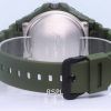 Casio Analog Army Green Resin Band Cuarzo MRW-210H-3A MRW210H-3 100M Reloj para hombre