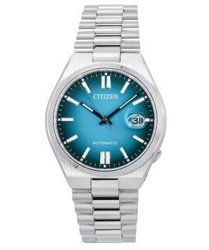 Reloj Citizen Tsuyosa automático con esfera turquesa de acero inoxidable NJ0151-88X para hombre